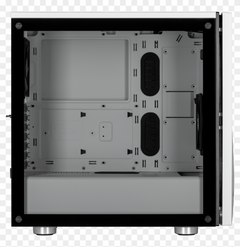 Corsair Carbide Series Spec 06 Rgb Cc 9011147 Ww White - Corsair Carbide Spec-06 Rgb Tempered Glass Atx Mid-tower Clipart #3706386