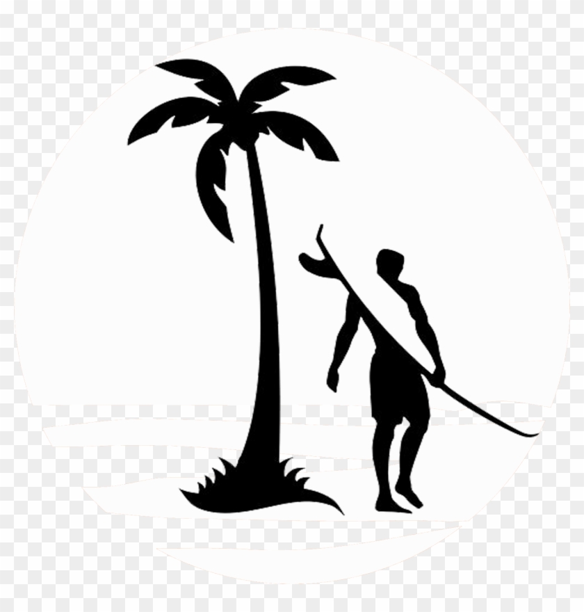 Logo - Palm Tree Silhouette Clip Art - Png Download