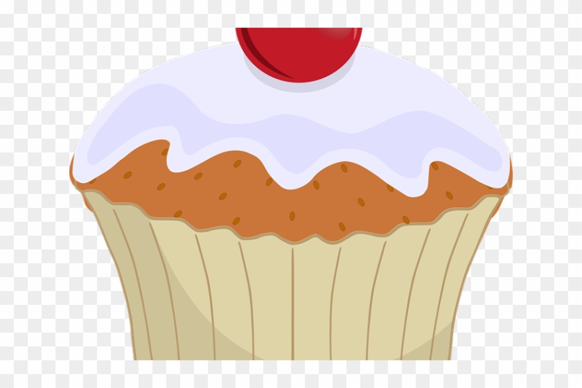 Vector Clipart Cupcake - Transparent Cupcake Clipart Png #3707106