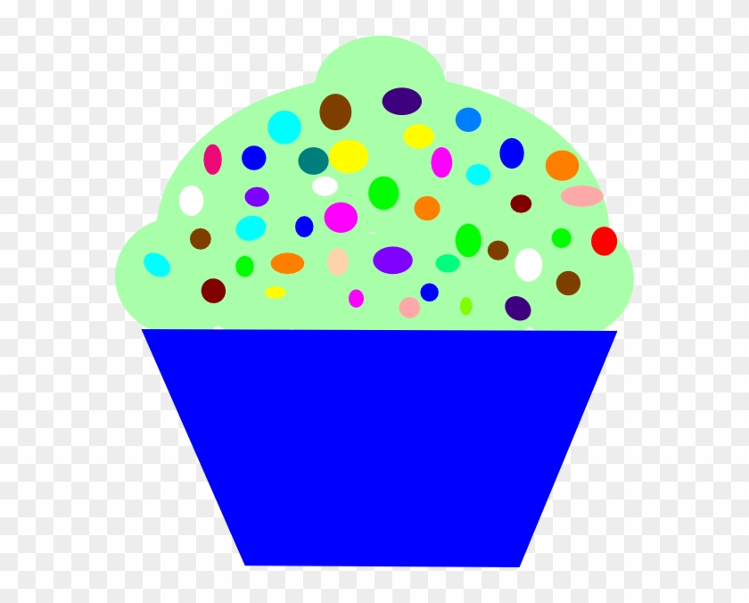 Cupcake Greenni Png - Cupcake With 4 Clipart #3707154
