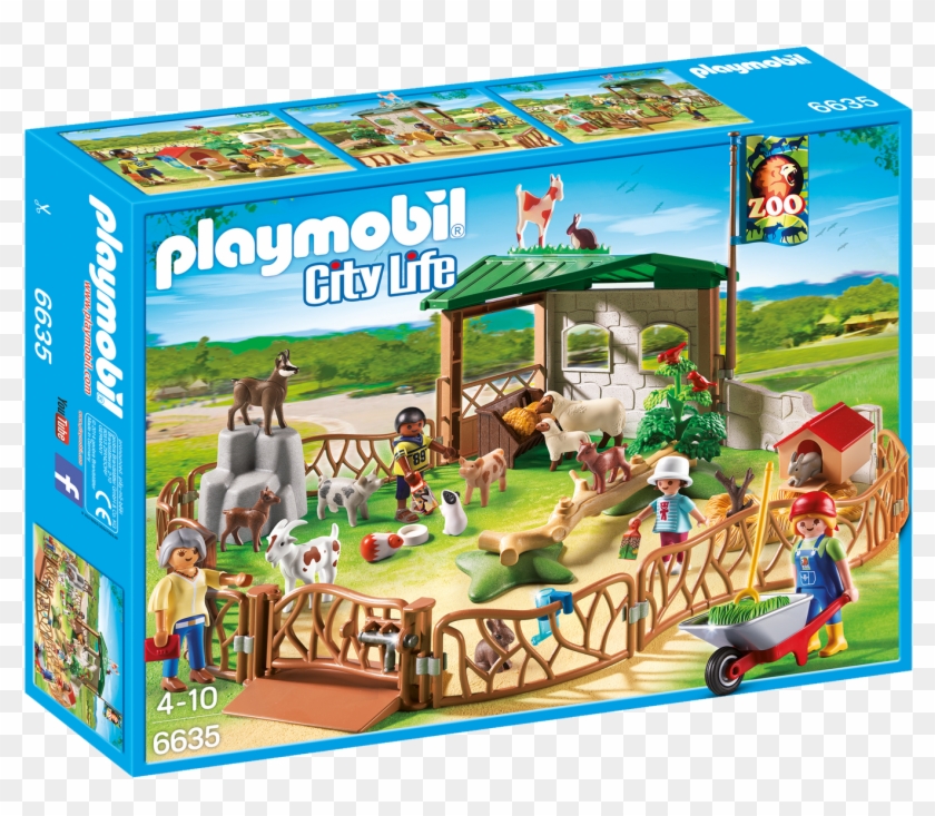 Zoo De Mascotas Para Niños - Playmobil Zoo Clipart #3707382