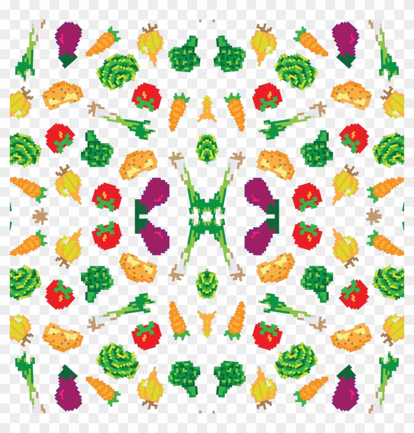 Pixel Vegetables Clipart #3707415