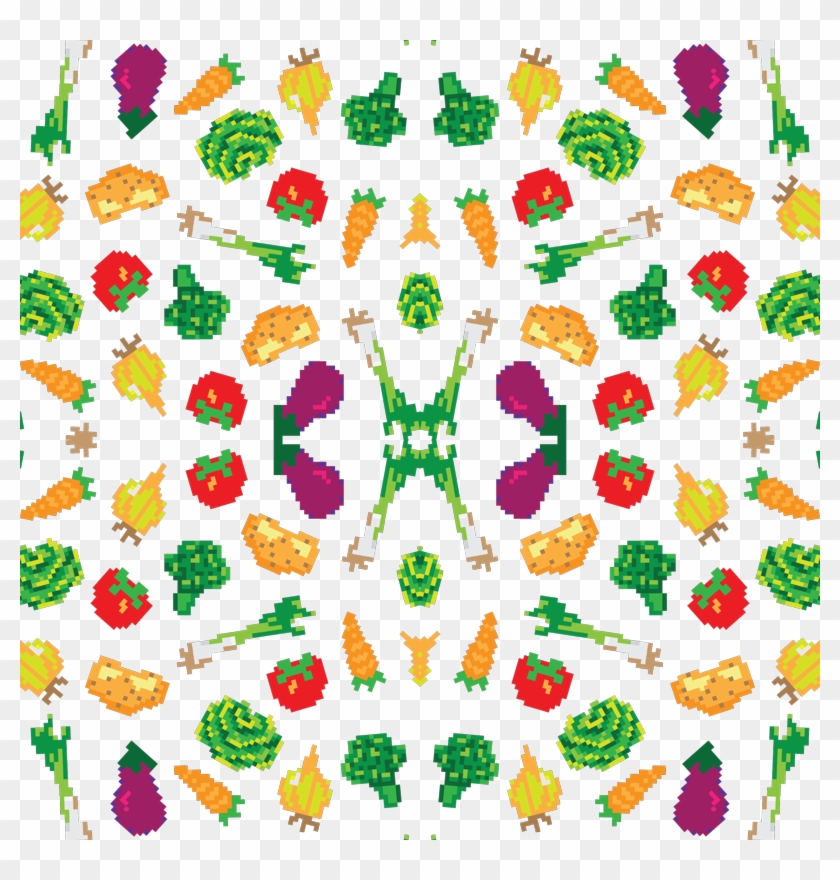 Pixel Vegetables Clipart #3707415