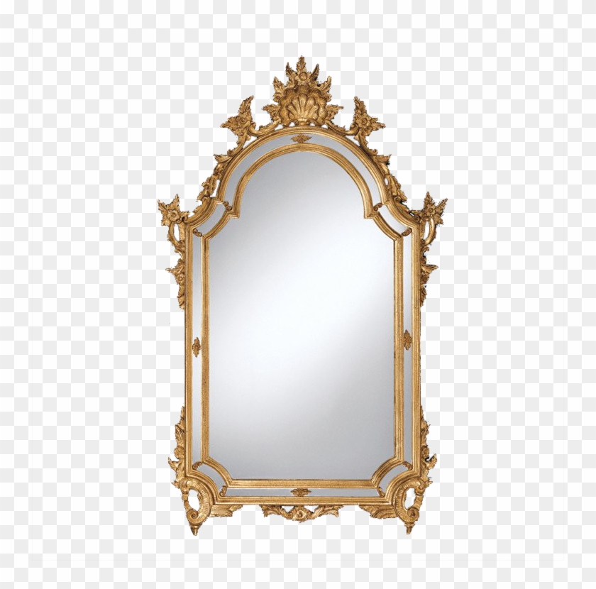 Vector Stock Louis Xv Carved Gilt English Georgian - Mirror Clipart #3707754