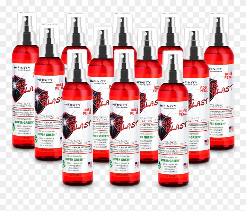 The Blast™ By Infinity Shields Is An Odor And Smoke - Glass Bottle Clipart #3707790