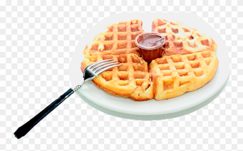 Desayuno La Vida Juntos Sabe Mejor Cumpleaños - Psd Belgian Waffle Clipart