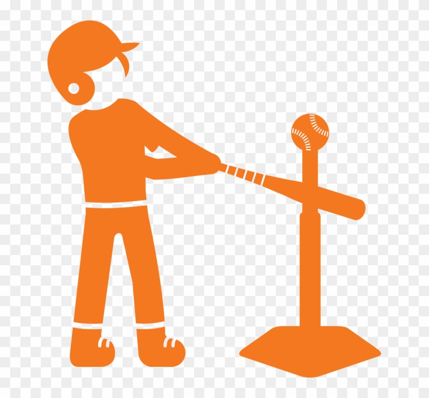 Ludington Recreation T-ball, Baseball, And Softball - Clip Art Tee Ball - Png Download