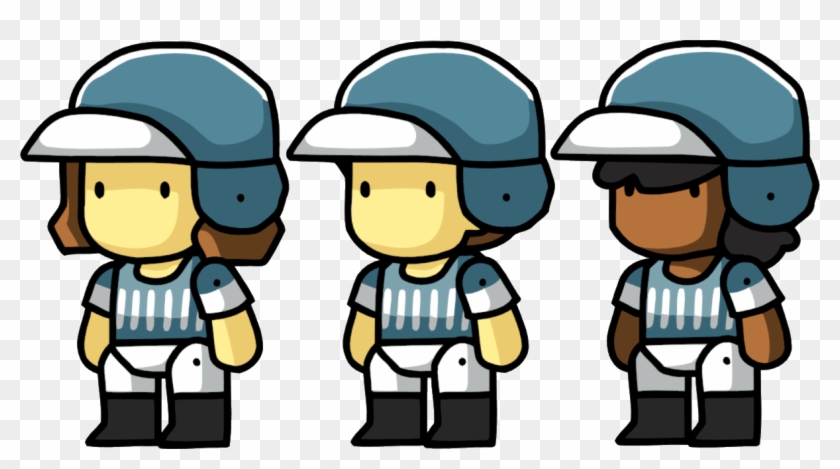 Football Waterboy Clipart - Scribblenauts Baseball Player - Png Download