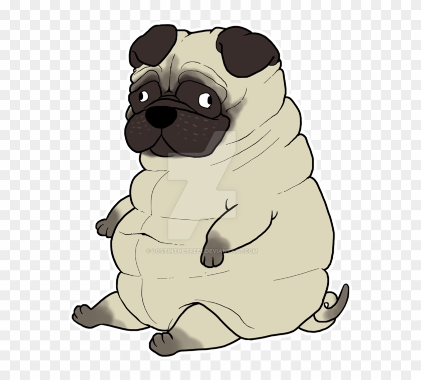 Body Positive By - Pug Clipart #3709153