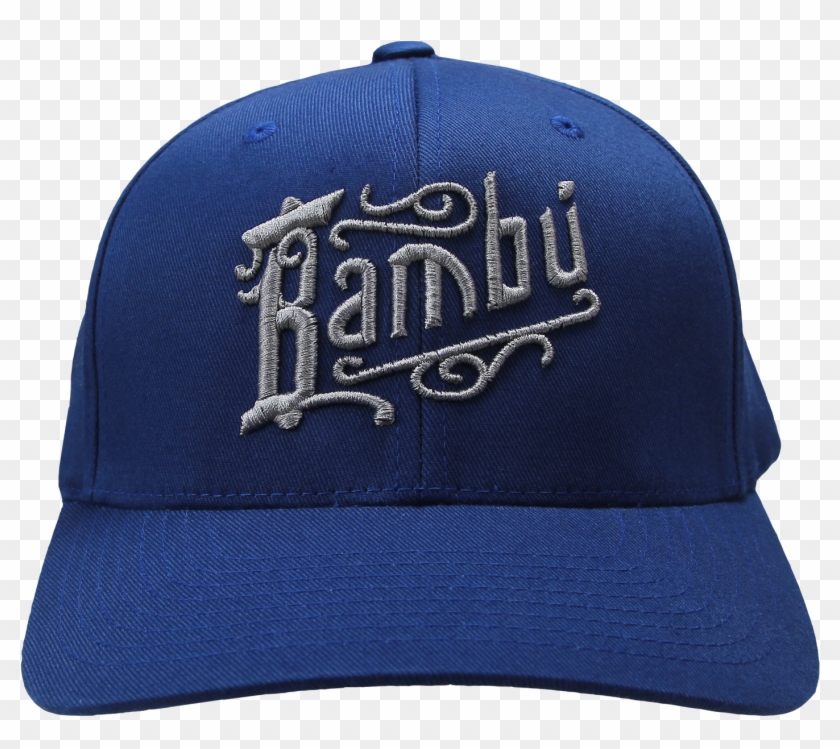 Gothic Logo Lines Silver On Royal Blue Flexfit $25 - Baseball Cap Clipart