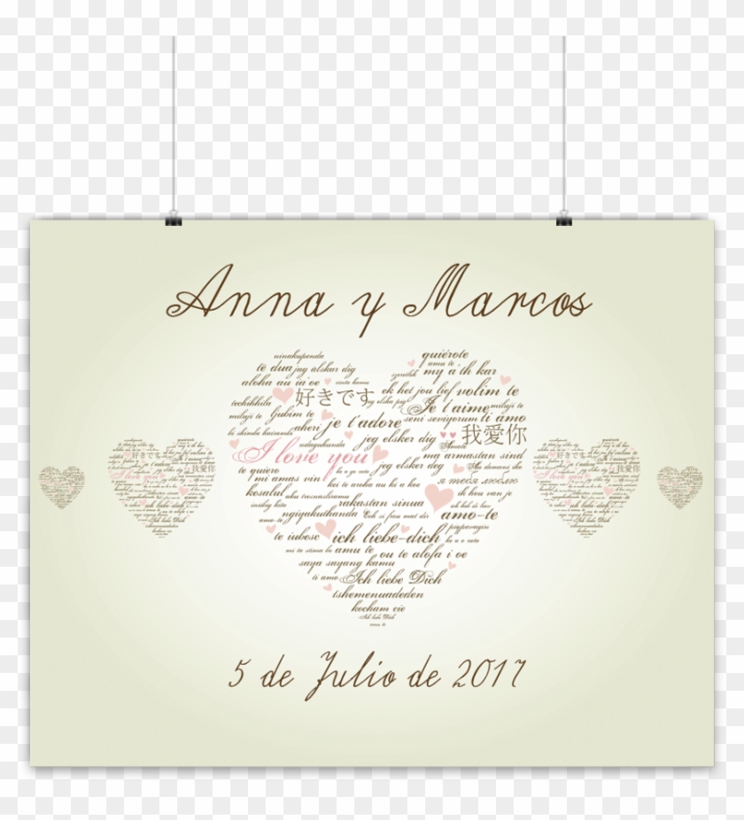 Photocall Corazón Elegante - Calligraphy Clipart #3709568