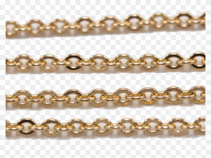 Cadena De Oro Sin Insertos 319-006 - Chain Clipart