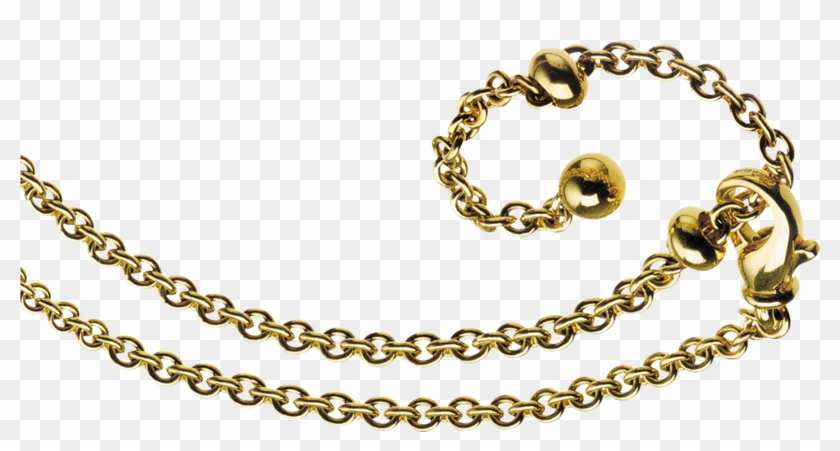 Cadena Catene En Oro Amarillo De 18 Qt - Necklace Clipart #3709832