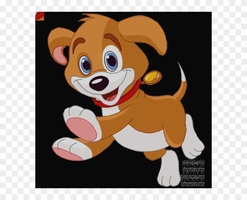 Clip Art Free Dog Clip Art Image Cute Puppy With Dog - Cute Cartoon Dog - Png Download