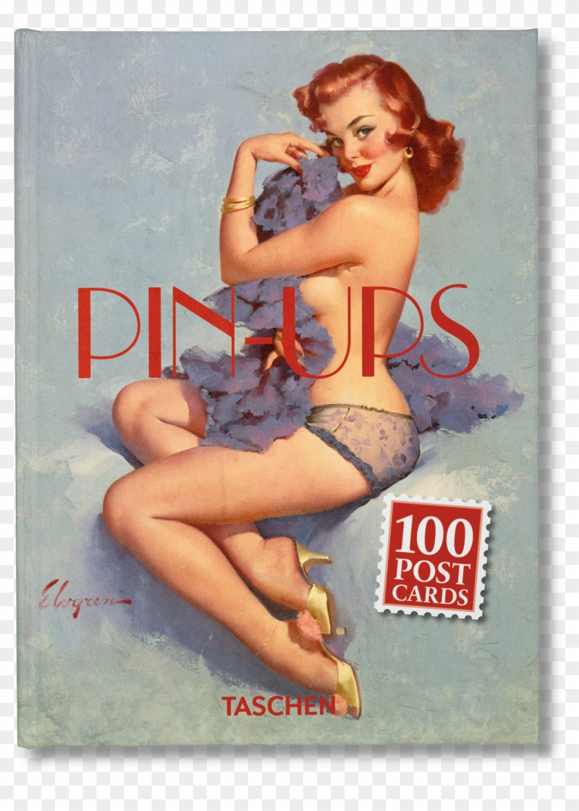 Postcard Set - Painting By Gil Elvgren Clipart