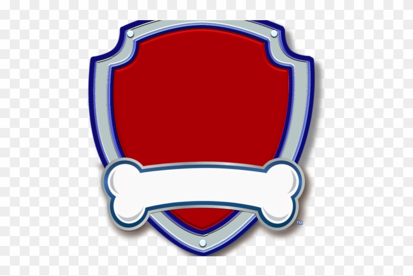 Bone Clipart Paw Patrol - Paw Patrol Logo Png Transparent Png