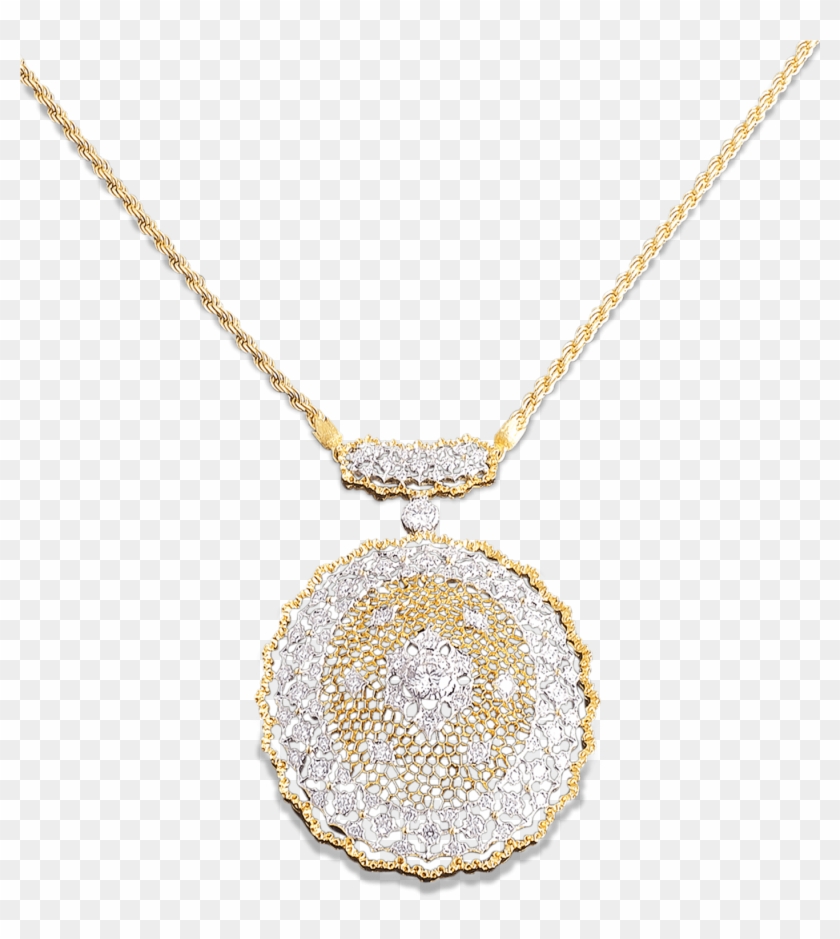 We Got A Thing For Bling Png Transparent - Diamond Necklace Buccellati Gold Clipart #3710335