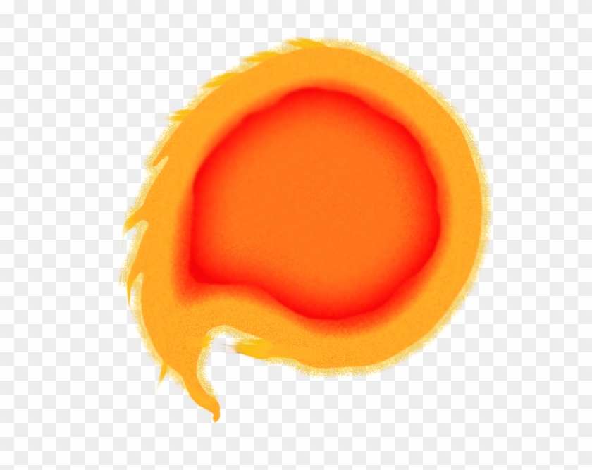 Fireball Clipart Cartoon - Circle - Png Download