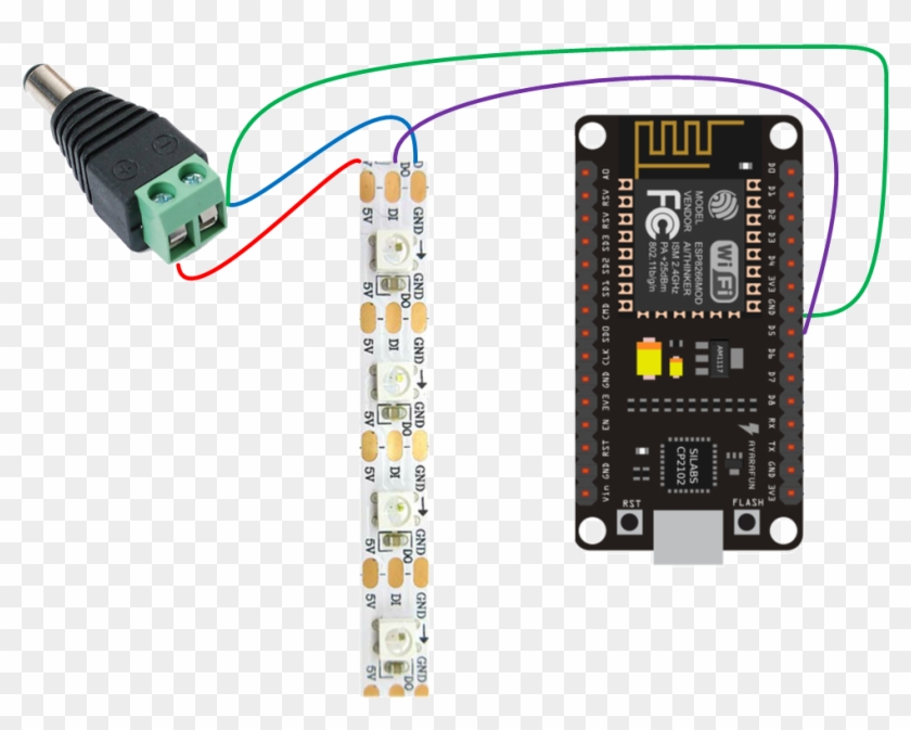 Next Up Is The Software And Setting Up The Nodemcu - Esp8266 12e Pinout Clipart #3710768