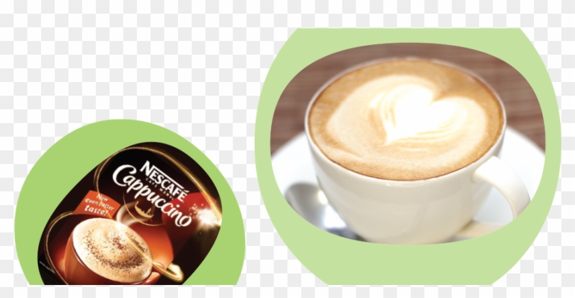 Creating Instant Frothy Love For Nescafé - Cappuccino Clipart