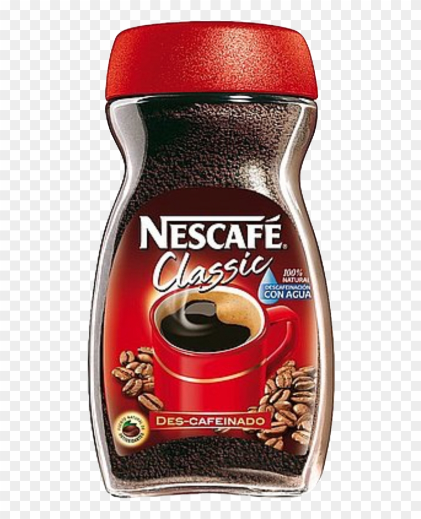 Nescafé Classic Decaffeinated Instant Coffee Jar 50 - Nescafe Clipart #3710831