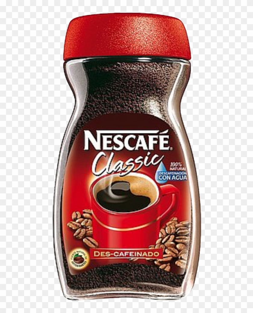 Nescafé Classic Decaffeinated Instant Coffee Jar 50 - Nescafe Clipart