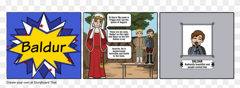 Norse Mythology - Cartoon Clipart