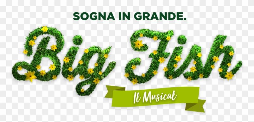 Big Fish The Musical Logo Clipart