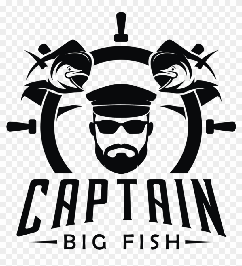 Captain Big Fish Clipart #3711728