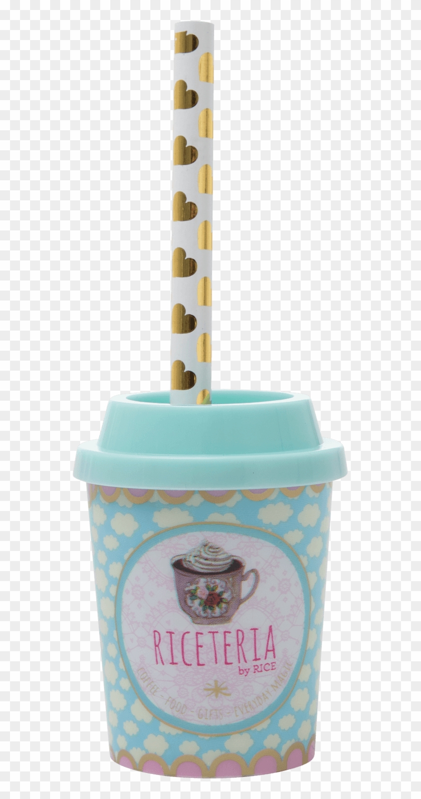 To-go Cup Pencil Sharpener With Cloud Print And A Cute - Baby Shower Clipart #3711756