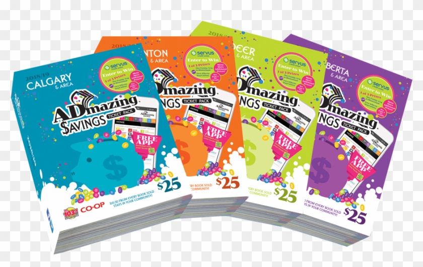 Admazing Savings Ticket Packs - Admazing Ticket Pack 2018 Clipart