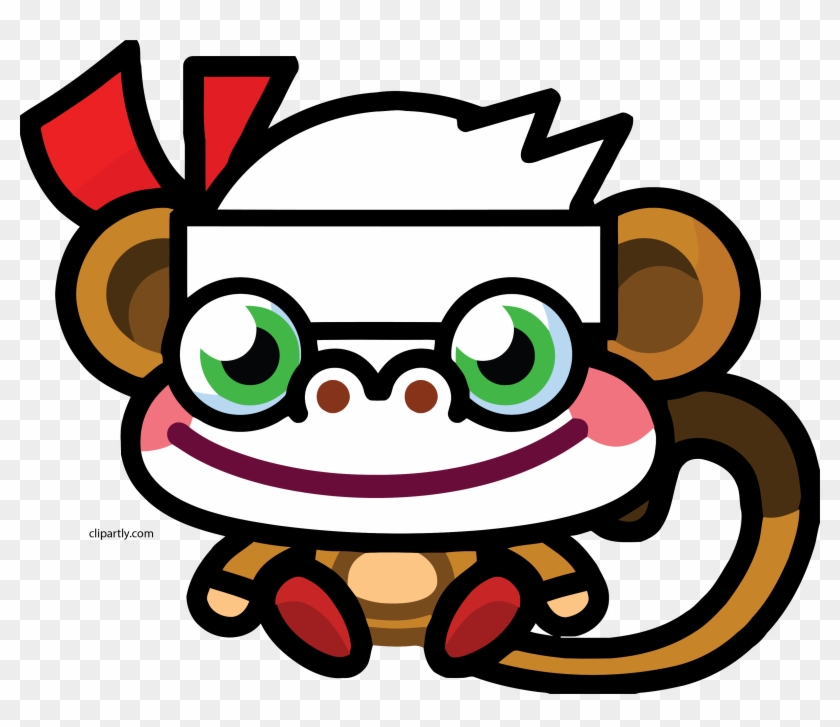 Moshi Monster White Color Monkey Clipart Png - Moshi Monsters Monkey Transparent Png