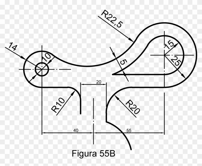 F) Cuando Un Redondeado Es Para Matar Aristas, No Debe - Simbolo De Diametro Y Radio Clipart #3713033