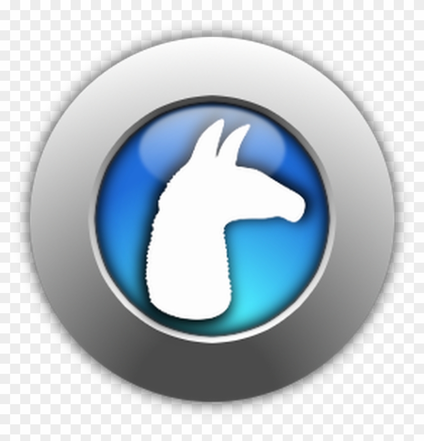 Lama Button Big Complete - Circle Clipart