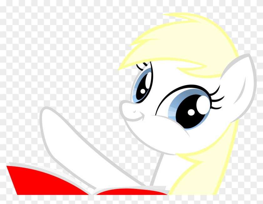 Anonymous, Book, Earth Pony, Female, Happy, Heil, Looking - Cartoon Clipart #3713517