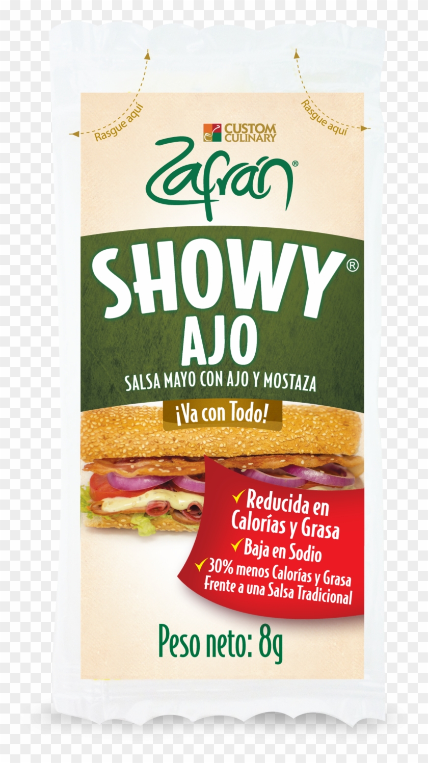 Showy Ajo Sachet 8g Cara - Convenience Food Clipart