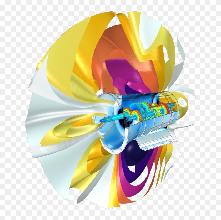 Modelando De Vibración Y Ruido En Un Caja De Cambios - Comsol Multiphysics Clipart