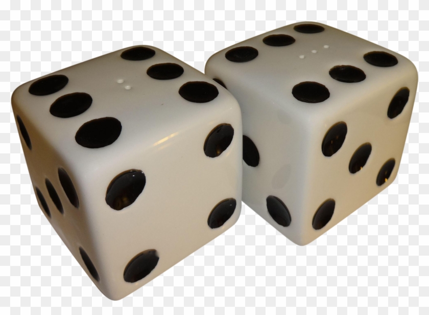 Dice Salt And Pepper Shakers Clipart