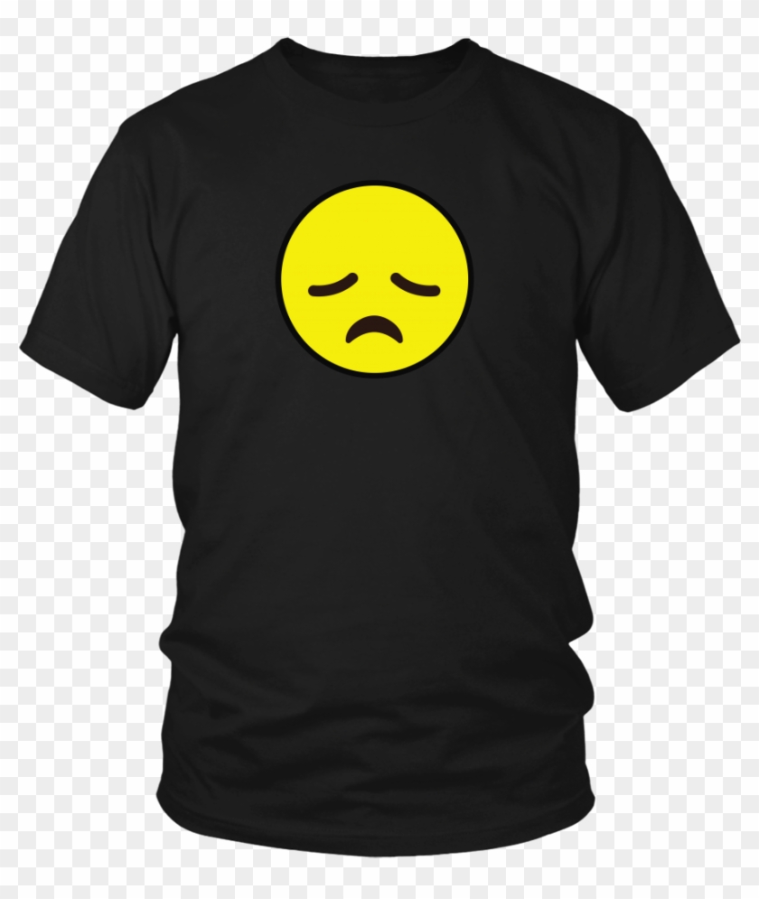 Sad Face Yellow , Png Download - Larry Bernandez T Shirt Clipart #3714798