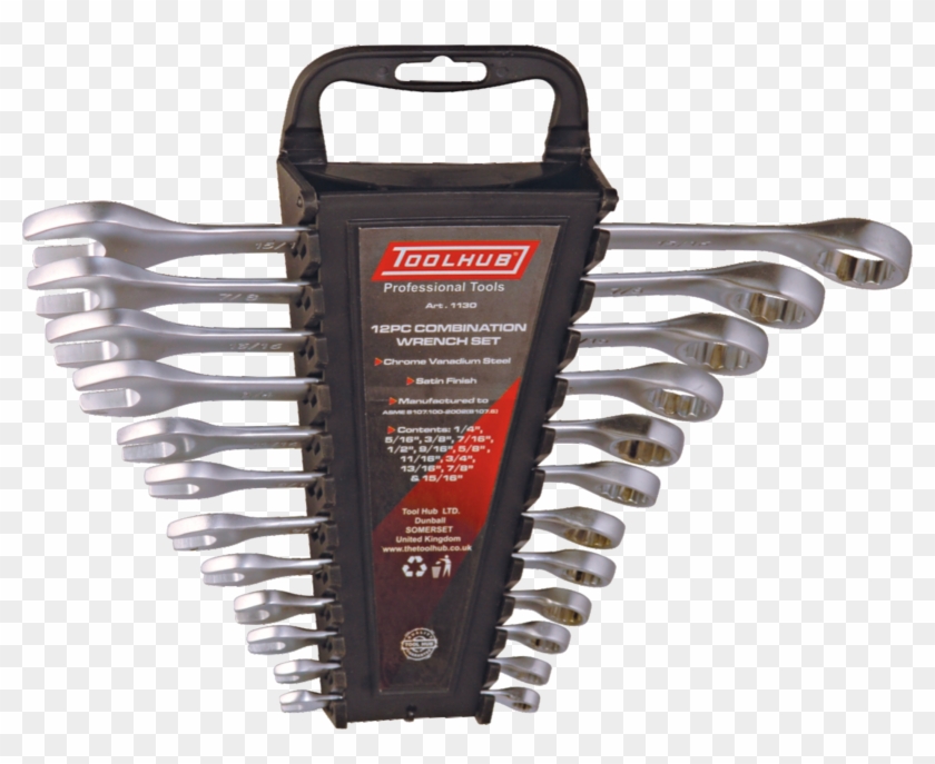 Juego De Llaves Combinadas En Pulgadas 12 Pzs - Inch Clipart