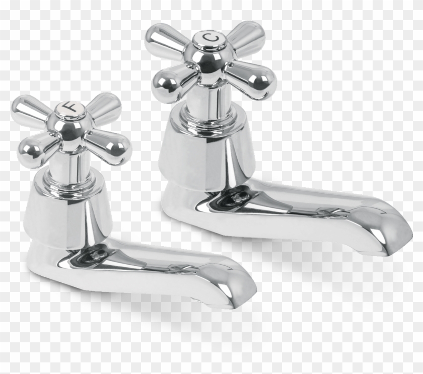 Juego De 2 Llaves Individuales Para Lavabo - Sink Clipart #3715100