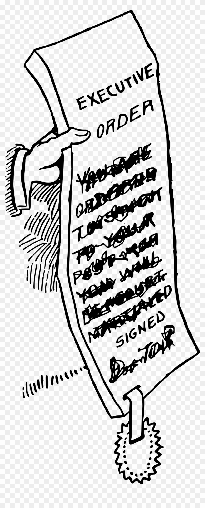 At Getdrawings Com - Executive Order Png Clipart