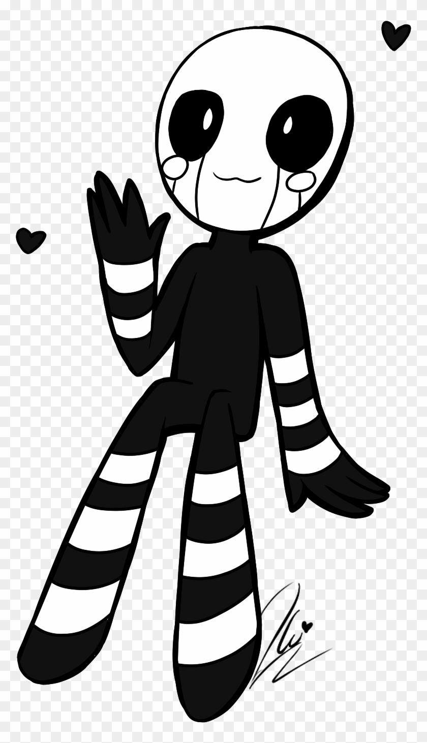 Fnaf Marionette By - Five Nights At Freddy's Puppet Coloring Pages Clipart