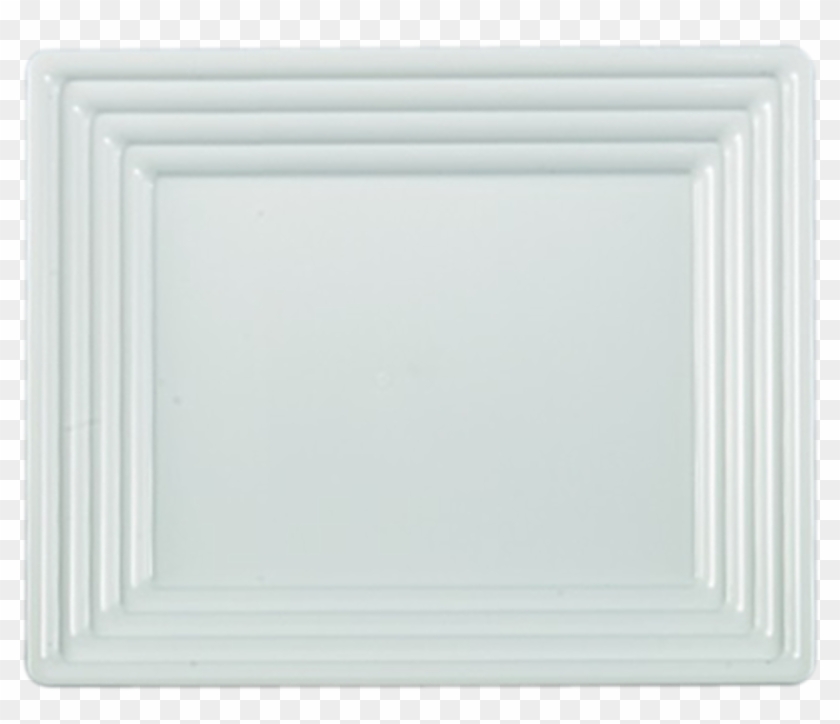 White Serving Tray - Serving Tray Clipart #3715863