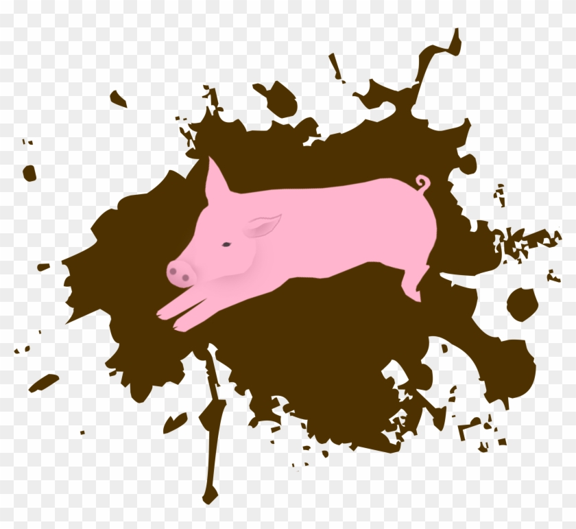 Racing Graphic With Splatter Clipart