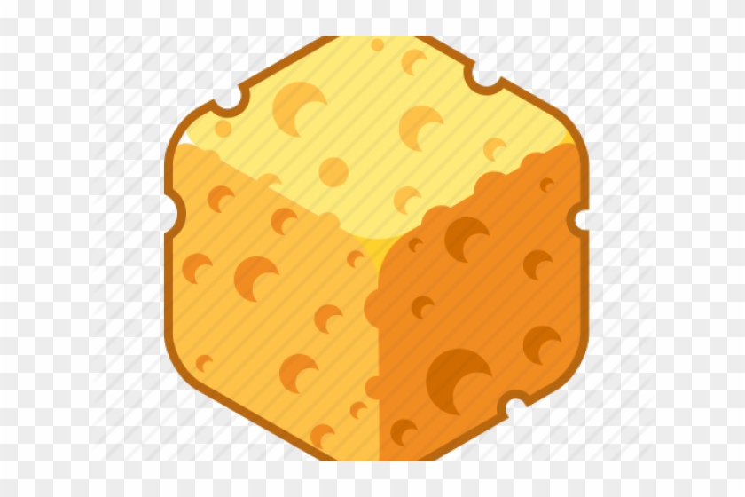 Cheese Clipart Cheese Cube - Illustration - Png Download #3716235