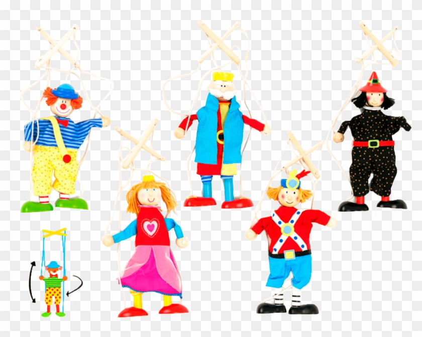 Wooden Marionette * 35 Cm Clipart