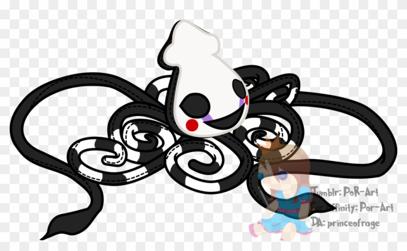 Fnaf Marionette Squid Plush - Marionette Fnaf Squid Clipart #3716573