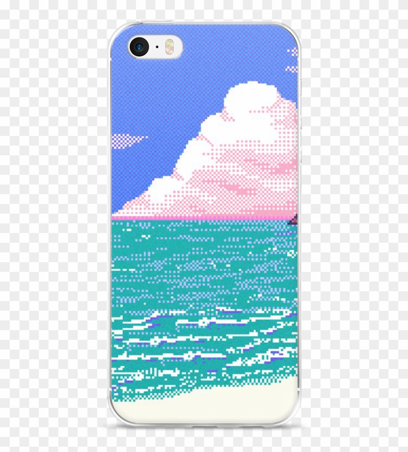 Ｂｅａｃｈ Ｄａｚｅ - Iphone Case - Iphone 6 Case Vaporwave Clipart