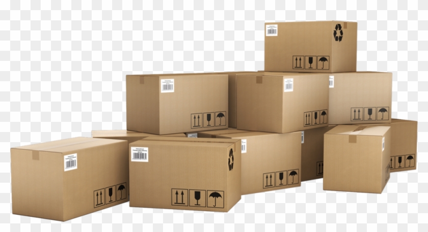 Parcel Boxes - Parcel Delivery Clipart